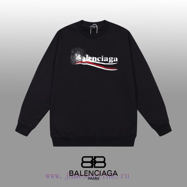 New Customers Only, Limit One. BALENCIAGA 24SS Classic Round Neck Hoodie11 Pairs Of Customized Fabrics 420g Large Loop High We ft9hmt2q