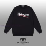 New Customers Only, Limit One. BALENCIAGA 24SS Classic Round Neck Hoodie11 Pairs Of Customized Fabrics 420g Large Loop High We ft9hmt2q - Image 2