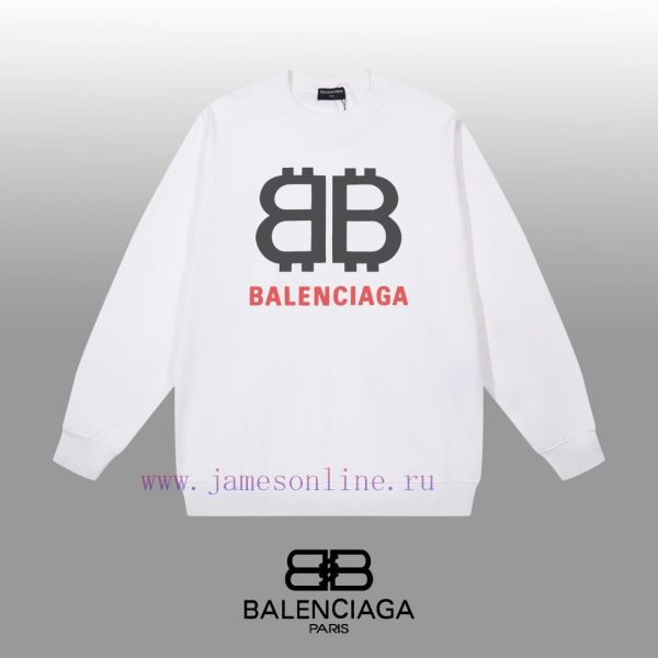 New Customers Only, Limit One. BALENCIAGA 24SS Classic Round Neck Hoodie11 Pairs Of Customized Fabrics 420g Large Loop High We kzh7t9sa