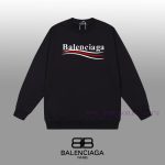 New Customers Only, Limit One. BALENCIAGA 24SS Classic Round Neck Hoodie11 Pairs Of Customized Fabrics 420g Large Loop High We sj99tjsf - Image 2