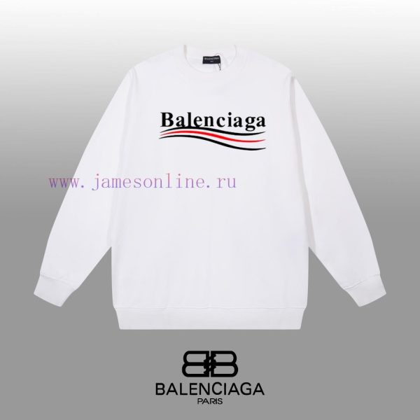 New Customers Only, Limit One. BALENCIAGA 24SS Classic Round Neck Hoodie11 Pairs Of Customized Fabrics 420g Large Loop High We sgmr4w5j