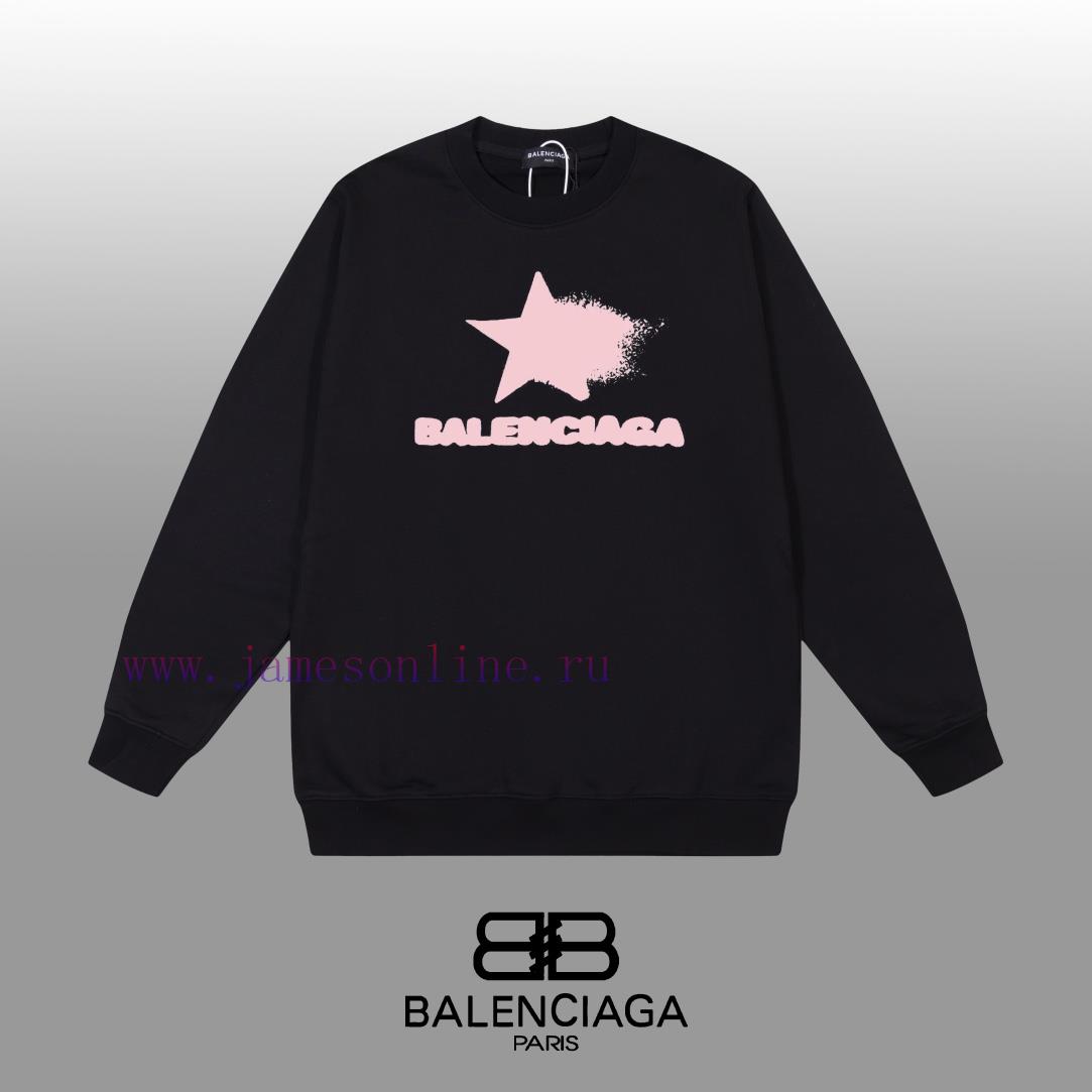 axst41sjujx.jpg New Customers Only, Limit One. BALENCIAGA 24SS Classic Round Neck Hoodie11 Pairs Of Customized Fabrics 420g Large Loop High We zhftfbdj - Image 1