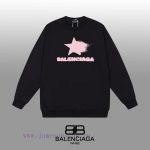 New Customers Only, Limit One. BALENCIAGA 24SS Classic Round Neck Hoodie11 Pairs Of Customized Fabrics 420g Large Loop High We zhftfbdj - Image 2