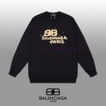 New Customers Only, Limit One. BALENCIAGA 24SS Classic Round Neck Hoodie11 Pairs Of Customized Fabrics 420g Large Loop High We bpderad6