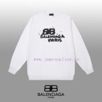 New Customers Only, Limit One. BALENCIAGA 24SS Classic Round Neck Hoodie11 Pairs Of Customized Fabrics 420g Large Loop High We vmojydoc - Image 2