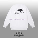 New Customers Only, Limit One. BALENCIAGA 24SS Classic Round Neck Hoodie11 Pairs Of Customized Fabrics 420g Large Loop High We vmojydoc - Image 3