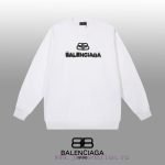 New Customers Only, Limit One. BALENCIAGA 24SS Classic Round Neck Hoodie11 Pairs Of Customized Fabrics 420g Large Loop High We nee6csfm