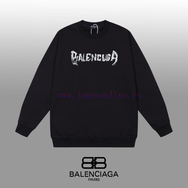 New Customers Only, Limit One. BALENCIAGA 24SS Classic Round Neck Hoodie11 Pairs Of Customized Fabrics 420g Large Loop High We dgv0kkt7