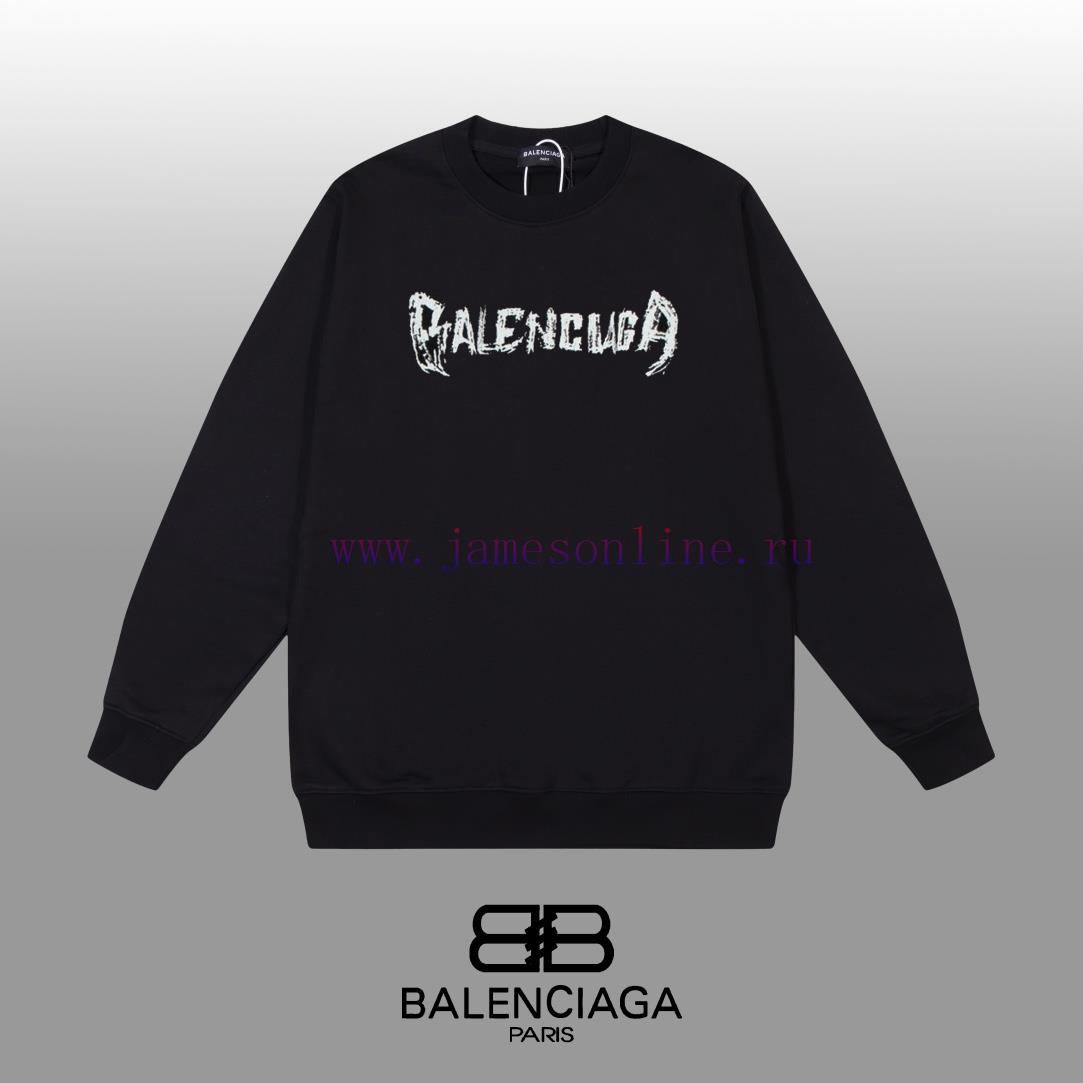 frlwvlteypc.jpg New Customers Only, Limit One. BALENCIAGA 24SS Classic Round Neck Hoodie11 Pairs Of Customized Fabrics 420g Large Loop High We dgv0kkt7 - Image 1