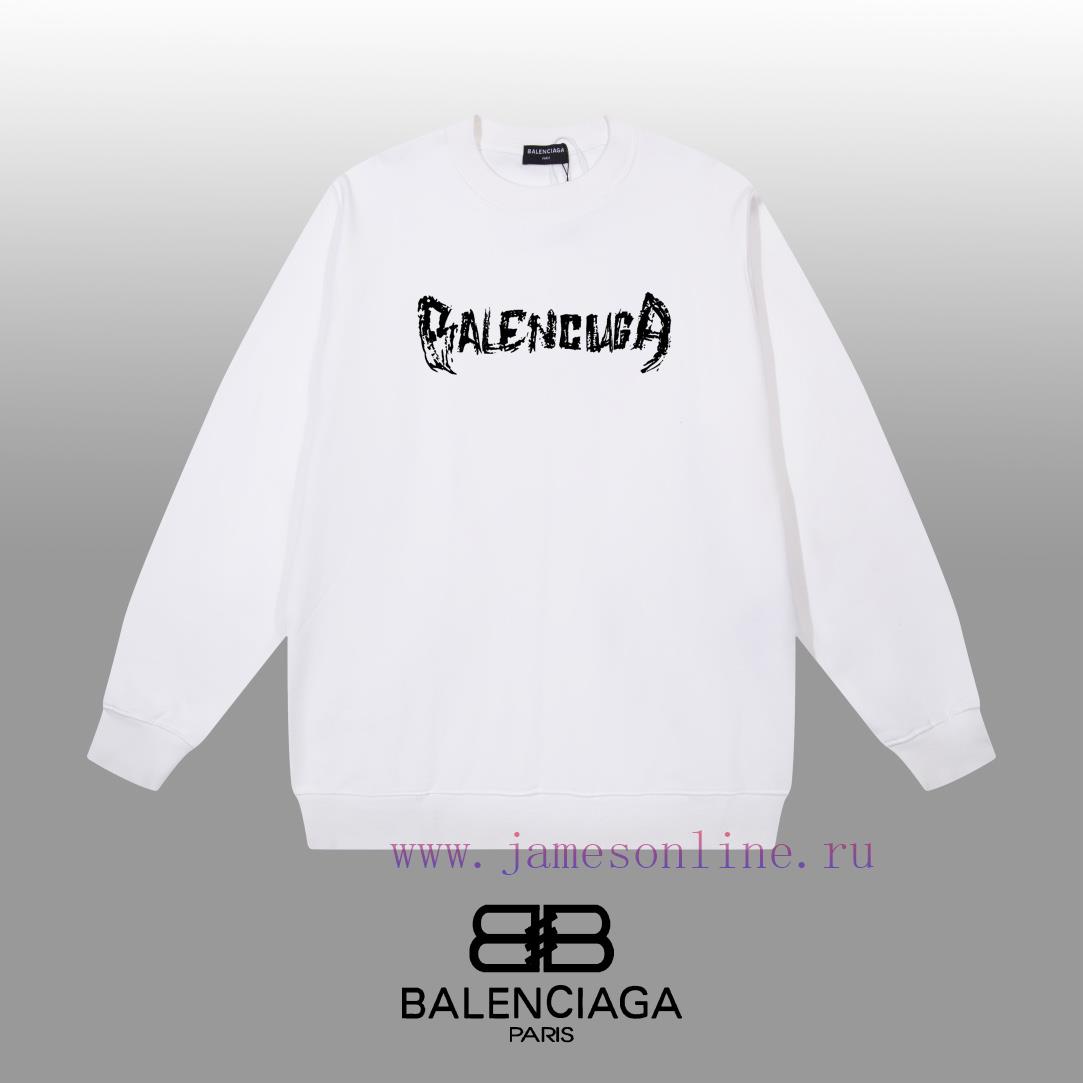 zq1bxg5hko1.jpg New Customers Only, Limit One. BALENCIAGA 24SS Classic Round Neck Hoodie11 Pairs Of Customized Fabrics 420g Large Loop High We zk3o2zd2 - Image 1