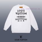 New Customers Only, Limit One. LOUIS VUITTON 24SS Classic Round Neck Hoodie11 Pairs Of Customized Fabrics 420g Large Loop High matev7xv - Image 3
