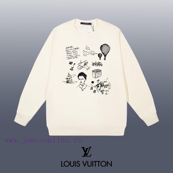 New Customers Only, Limit One. LOUIS VUITTON 24SS Classic Round Neck Hoodie11 Pairs Of Customized Fabrics 420g Large Loop High mnmhxhkn