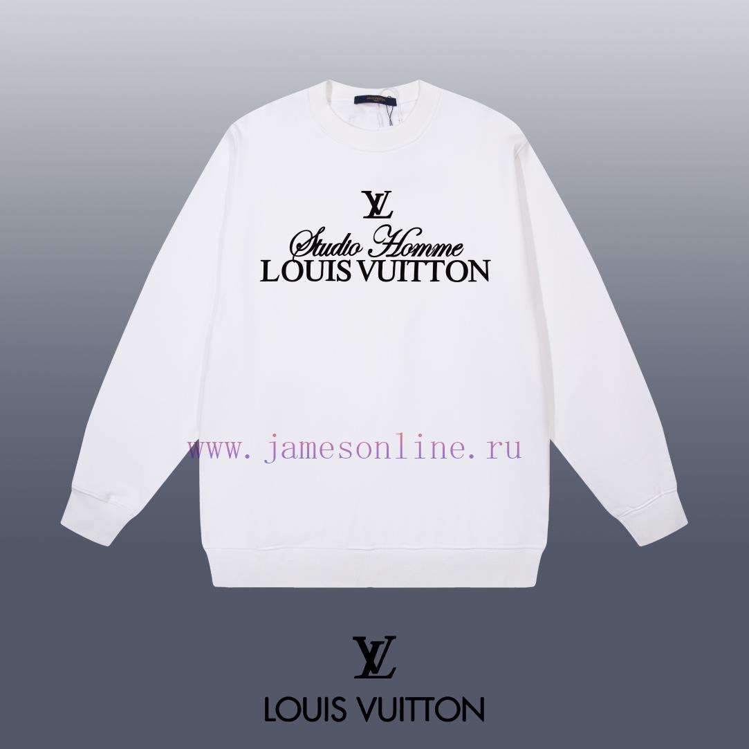 cs0bo4cpmz1.jpg New Customers Only, Limit One. LOUIS VUITTON 24SS Classic Round Neck Hoodie11 Pairs Of Customized Fabrics 420g Large Loop High 79iouvde - Image 1