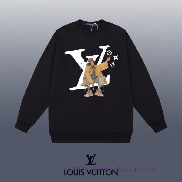 New Customers Only, Limit One. LOUIS VUITTON 24SS Classic Round Neck Hoodie11 Pairs Of Customized Fabrics 420g Large Loop High tv9t87sr