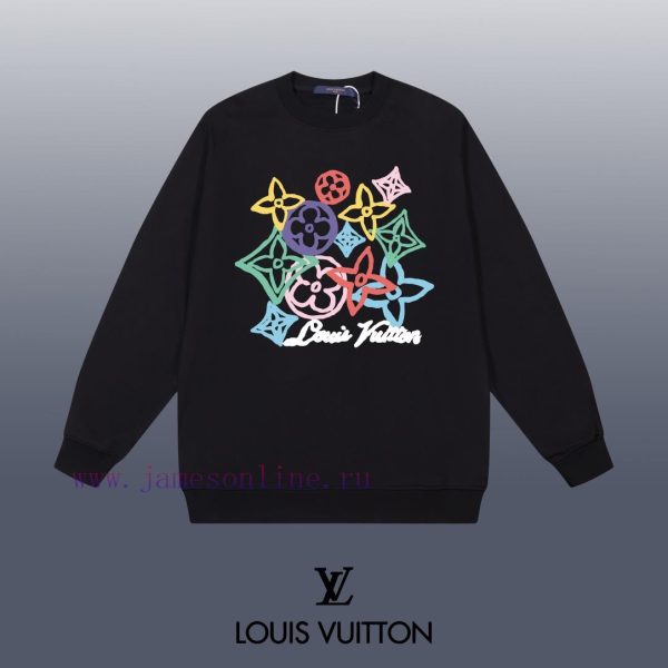 New Customers Only, Limit One. LOUIS VUITTON 24SS Classic Round Neck Hoodie11 Pairs Of Customized Fabrics 420g Large Loop High haw2vpms