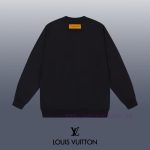 New Customers Only, Limit One. LOUIS VUITTON 24SS Classic Round Neck Hoodie11 Pairs Of Customized Fabrics 420g Large Loop High haw2vpms - Image 3