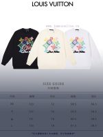 New Customers Only, Limit One. LOUIS VUITTON 24SS Classic Round Neck Hoodie11 Pairs Of Customized Fabrics 420g Large Loop High haw2vpms - Image 10