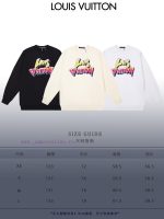 New Customers Only, Limit One. LOUIS VUITTON 24SS Classic Round Neck Hoodie11 Pairs Of Customized Fabrics 420g Large Loop High 9abwhe3e - Image 10