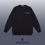 New Customers Only, Limit One. LOUIS VUITTON 24SS Classic Round Neck Hoodie11 Pairs Of Customized Fabrics 420g Large Loop High te6en08o