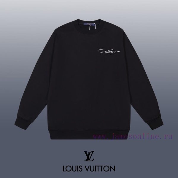 New Customers Only, Limit One. LOUIS VUITTON 24SS Classic Round Neck Hoodie11 Pairs Of Customized Fabrics 420g Large Loop High te6en08o