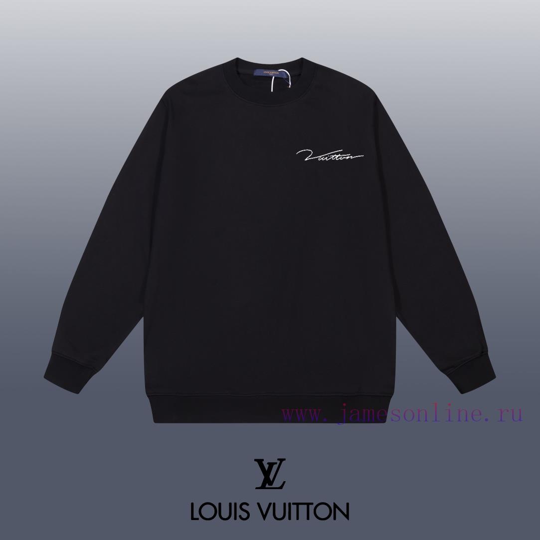 a0frw1qs1am.jpg New Customers Only, Limit One. LOUIS VUITTON 24SS Classic Round Neck Hoodie11 Pairs Of Customized Fabrics 420g Large Loop High te6en08o - Image 1