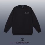 New Customers Only, Limit One. LOUIS VUITTON 24SS Classic Round Neck Hoodie11 Pairs Of Customized Fabrics 420g Large Loop High te6en08o - Image 2