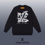 New Customers Only, Limit One. LOUIS VUITTON 24SS Classic Round Neck Hoodie11 Pairs Of Customized Fabrics 420g Large Loop High te6en08o - Image 3