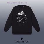 New Customers Only, Limit One. LOUIS VUITTON 24SS Classic Round Neck Hoodie11 Pairs Of Customized Fabrics 420g Large Loop High wf08zqe4 - Image 2