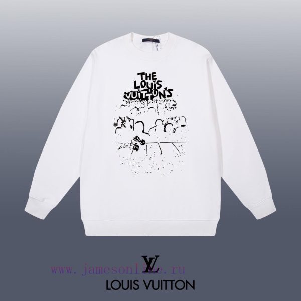 New Customers Only, Limit One. LOUIS VUITTON 24SS Classic Round Neck Hoodie11 Pairs Of Customized Fabrics 420g Large Loop High p376xkrs