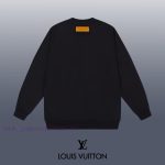 New Customers Only, Limit One. LOUIS VUITTON 24SS Classic Round Neck Hoodie11 Pairs Of Customized Fabrics 420g Large Loop High mmu15np3 - Image 3