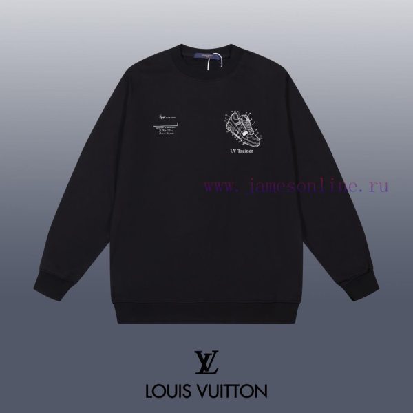 New Customers Only, Limit One. LOUIS VUITTON 24SS Classic Round Neck Hoodie11 Pairs Of Customized Fabrics 420g Large Loop High t40v63vm
