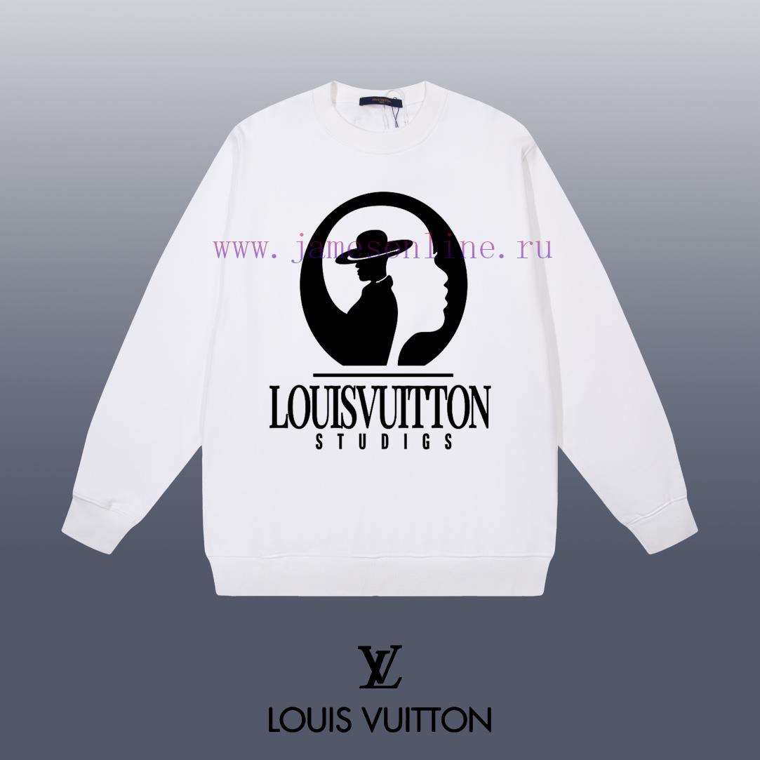 ow5trzceudb.jpg New Customers Only, Limit One. LOUIS VUITTON 24SS Classic Round Neck Hoodie11 Pairs Of Customized Fabrics 420g Large Loop High c964m9bg - Image 1