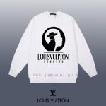 New Customers Only, Limit One. LOUIS VUITTON 24SS Classic Round Neck Hoodie11 Pairs Of Customized Fabrics 420g Large Loop High c964m9bg - Image 2