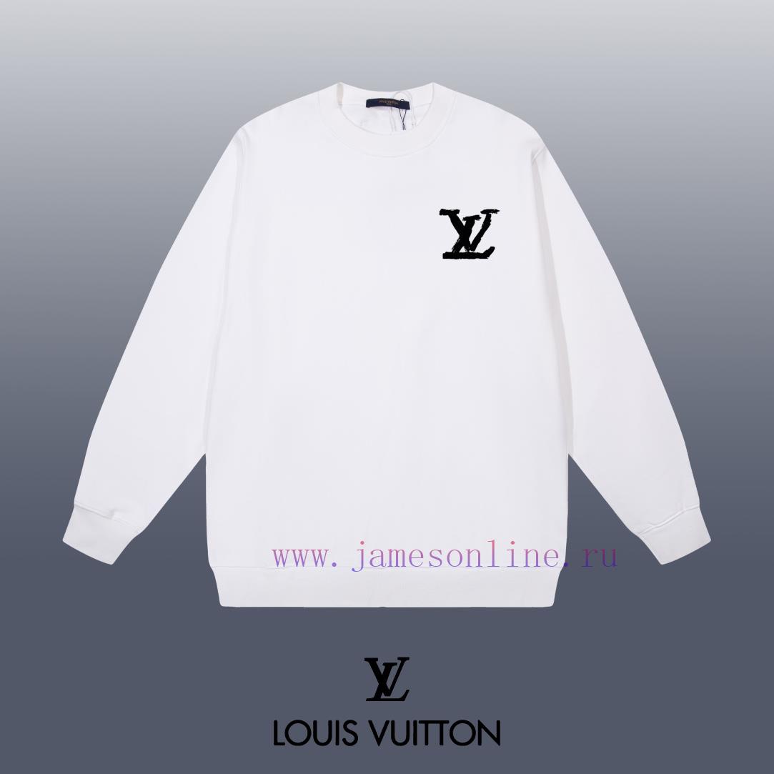 dajkaruciym.jpg New Customers Only, Limit One. LOUIS VUITTON 24SS Classic Round Neck Hoodie11 Pairs Of Customized Fabrics 420g Large Loop High bxjwyro5 - Image 1