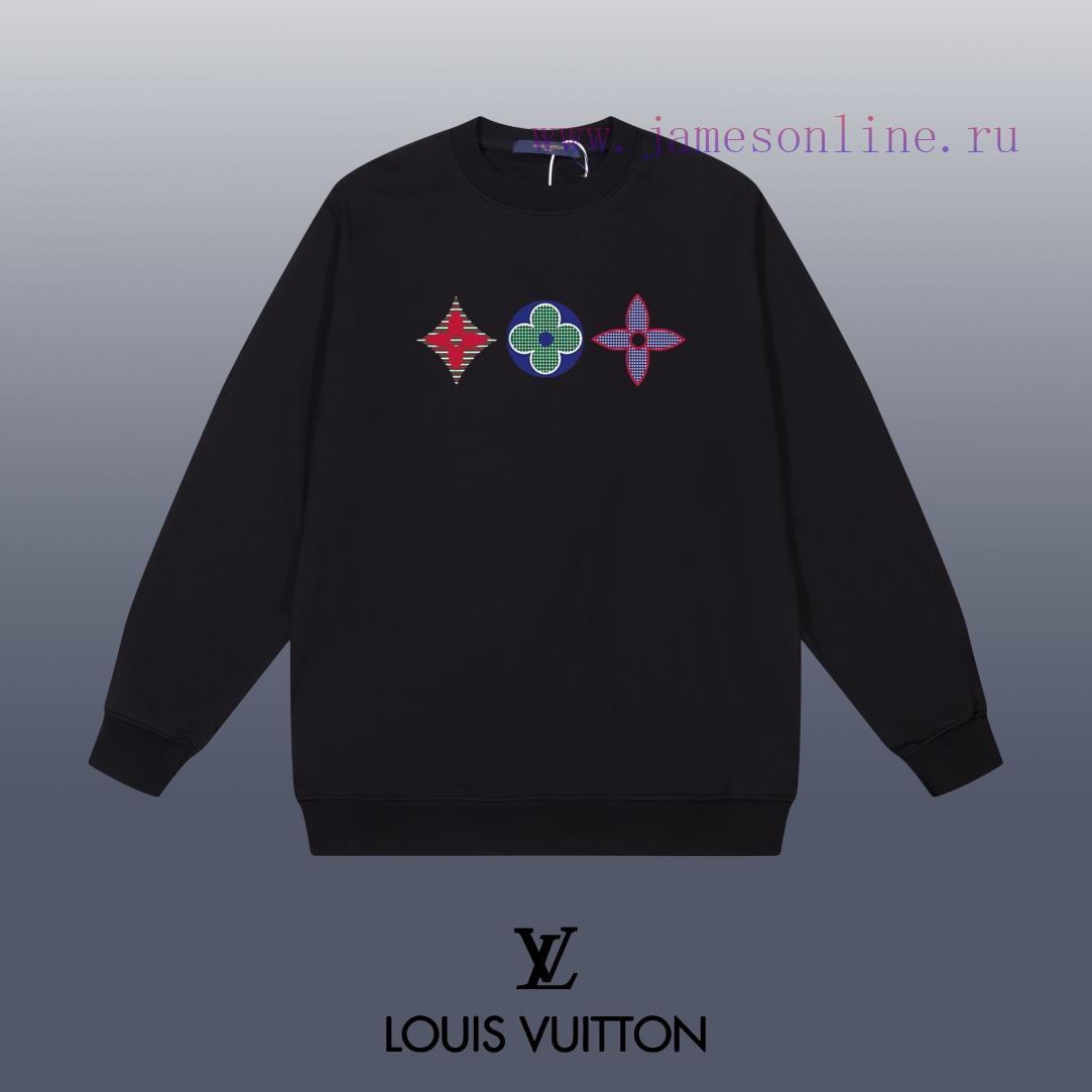 fpa5s3rkx5m.jpg New Customers Only, Limit One. LOUIS VUITTON 24SS Classic Round Neck Hoodie11 Pairs Of Customized Fabrics 420g Large Loop High gu23gja9 - Image 1