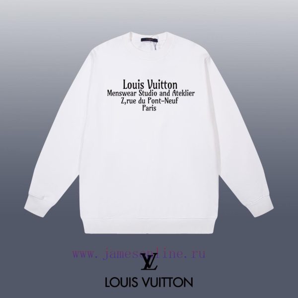 New Customers Only, Limit One. LOUIS VUITTON 24SS Classic Round Neck Hoodie11 Pairs Of Customized Fabrics 420g Large Loop High y0vmsozj