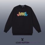 New Customers Only, Limit One. LOUIS VUITTON 24SS Classic Round Neck Hoodie11 Pairs Of Customized Fabrics 420g Large Loop High vpc2jtky - Image 2