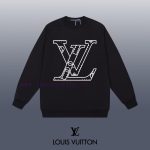 New Customers Only, Limit One. LOUIS VUITTON 24SS Classic Round Neck Hoodie11 Pairs Of Customized Fabrics 420g Large Loop High qz1ao2mz - Image 2