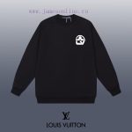 New Customers Only, Limit One. LOUIS VUITTON 24SS Classic Round Neck Hoodie11 Pairs Of Customized Fabrics 420g Large Loop High uih5dv5j - Image 2
