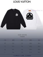 New Customers Only, Limit One. LOUIS VUITTON 24SS Classic Round Neck Hoodie11 Pairs Of Customized Fabrics 420g Large Loop High cs582g2e - Image 10