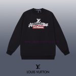 New Customers Only, Limit One. LOUIS VUITTON 24SS Classic Round Neck Hoodie11 Pairs Of Customized Fabrics 420g Large Loop High u8vu0i8h - Image 2