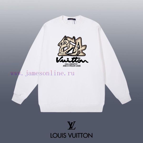 New Customers Only, Limit One. LOUIS VUITTON 24SS Classic Round Neck Hoodie11 Pairs Of Customized Fabrics 420g Large Loop High znqt4p31