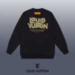 New Customers Only, Limit One. LOUIS VUITTON 24SS Classic Round Neck Hoodie11 Pairs Of Customized Fabrics 420g Large Loop High vfl7a6da - Image 3