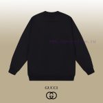 New Customers Only, Limit One. GUCCI 24SS Classic Round Neck Hoodie11 Pairs Of Customized Fabrics 420g Large Loop High Weight vqciufku - Image 3