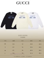 New Customers Only, Limit One. GUCCI 24SS Classic Round Neck Hoodie11 Pairs Of Customized Fabrics 420g Large Loop High Weight iqqoohzj - Image 10