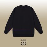 New Customers Only, Limit One. GUCCI 24SS Classic Round Neck Hoodie11 Pairs Of Customized Fabrics 420g Large Loop High Weight cikbi6xx - Image 3