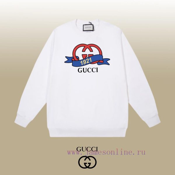 New Customers Only, Limit One. GUCCI 24SS Classic Round Neck Hoodie11 Pairs Of Customized Fabrics 420g Large Loop High Weight 8vg6arqt