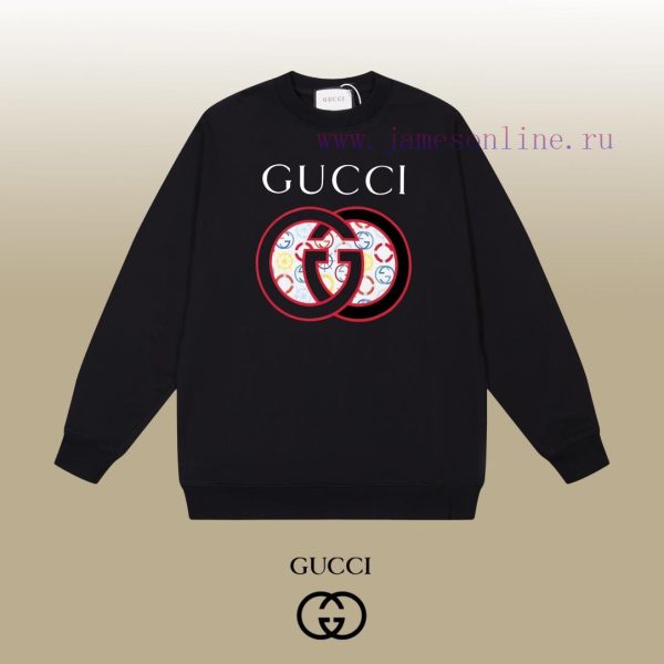 New Customers Only, Limit One. GUCCI 24SS Classic Round Neck Hoodie11 Pairs Of Customized Fabrics 420g Large Loop High Weight 289c9yi4