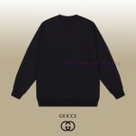 New Customers Only, Limit One. GUCCI 24SS Classic Round Neck Hoodie11 Pairs Of Customized Fabrics 420g Large Loop High Weight tpxmond4 - Image 3