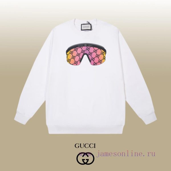 New Customers Only, Limit One. GUCCI 24SS Classic Round Neck Hoodie11 Pairs Of Customized Fabrics 420g Large Loop High Weight nuyl42v4